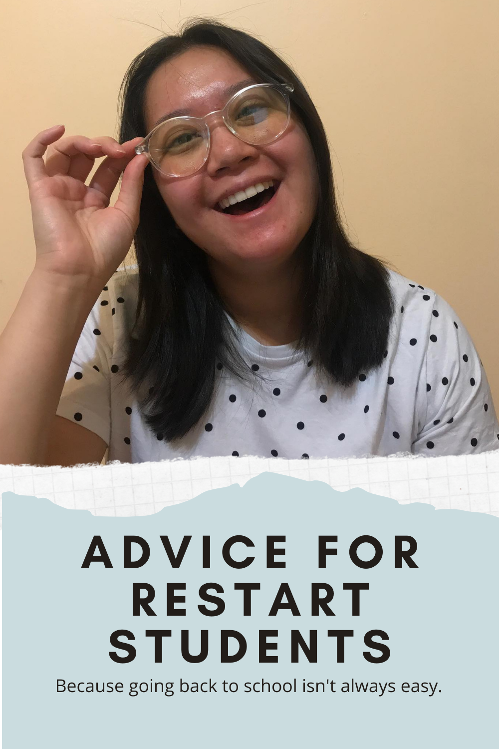 Advice for Restart Students